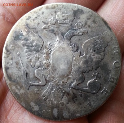 1 Рубль 1768 год ммд Екатерина(особый портрет)R1 - ит55ауу