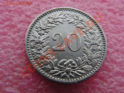 -Швейцария- 20 раппен 1913 -- 8 июня 22-00 - 20-13 (1).JPG