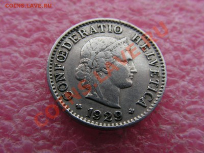 -Швейцария- 5 раппен 1929 -- 8 июня 22-00 - 5-29.JPG