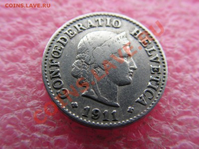 -Швейцария- 5 раппен 1911 -- 8 июня 22-00 - 5-11.JPG