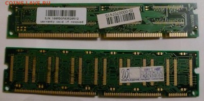 2 планки памяти SDRAM 32 и 16 Мб - P1790517.JPG