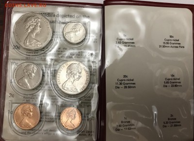 Набор монет Австралии 1980 UNC с 1 рубля - 2F861319-949D-4A5F-84A4-7917ACD9FF08