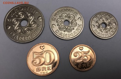 Подборка монет Дании UNC с 1 рубля. - 008D5D87-54A3-418E-B115-F7F9AA4F4949