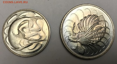 Подборка монет Сингапура UNC с 1 рубля - A5372E2B-5968-40AF-8FDC-D266AC6FD576