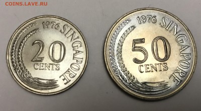 Подборка монет Сингапура UNC с 1 рубля - B8BD3E3F-0E76-4392-863A-A1DC1032F8A9