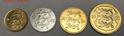 Подборка монет Эстонии UNC с 1 рубля - 7E77C69A-D98A-4D60-AC21-B32CEB845B78
