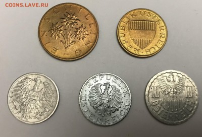 Подборка монет Австрии UNC с 1 рубля - 4F6938FB-3E94-4F0C-A90B-566A92350420