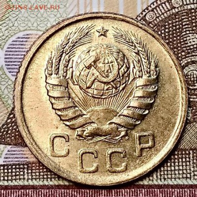 1 копейка 1940 года. Шт. 1.2А. Оценка. - 008