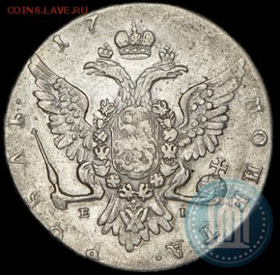1 Рубль 1768 год ммд Екатерина(особый портрет)R1 - рубль 2