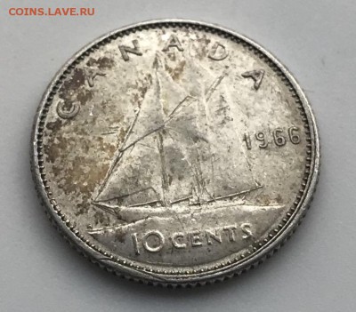 10 центов Австралия 1966 с 1 рубля - 0E6C78B2-FAFB-4C96-B3DB-F5B6C847B314