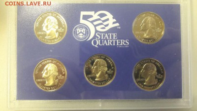 2007г. Штаты и территории(пруф сет 5монет), до 11.02 - ЧА Штаты 2007-2