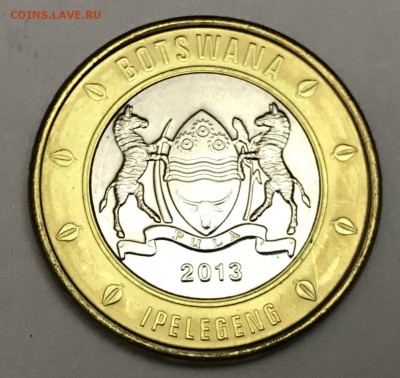 5 пула Ботсвана 2013 UNC с рубля - 3CE5A16A-0BAD-4ACB-AB98-8C13BB9EC2FA