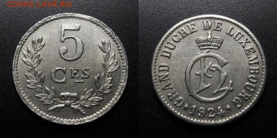 МОНЕТЫ МИРА 01-19 - Люксембург – 5 сантимов (1924) №2