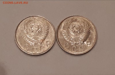 10 копеек 1948, 1957 в блеске до 09.02.2019 22.00 мск - 5