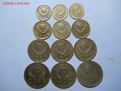 1.2.3.5копеек1946-1957.12штук.до10.02.2019 в 22-00 по мск. - DSCN4055.JPG