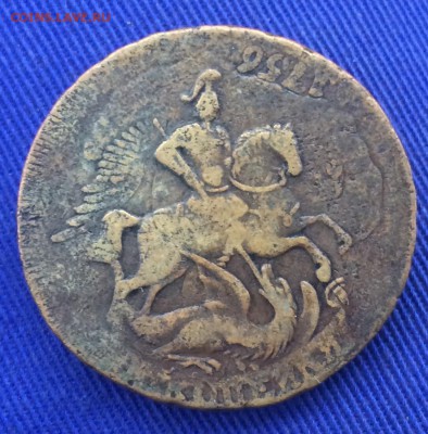 2 копейки 1757 перечекан с копейки 1756, до 9 февраля 22-00 - 901727A3-FFBD-40FB-91E2-F9230F71BC11