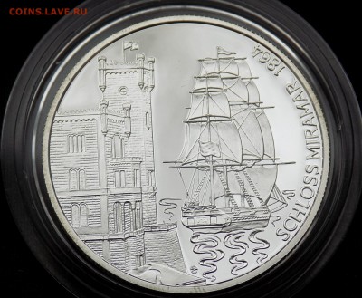 Австрия 100 шиллингов 1997 Парусник. Имп. Максимилиан - DSCN4098.JPG