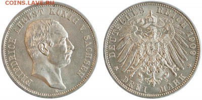 Саксония 3 марки 1909 - saksonija_3_marki_1909_god_unc_8