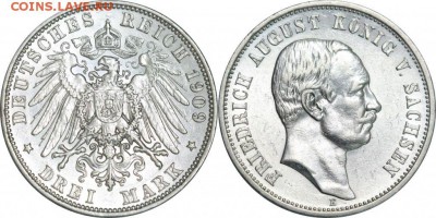 Саксония 3 марки 1909 - 3_marki_1909_e_germanija_saksonija_neplokhaja