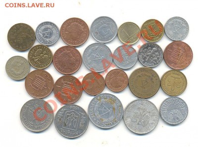 монетки 25 шт за 170р с пересылом №2 - Изображение 355