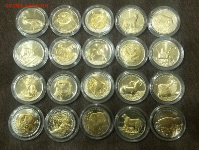 Турция набор 1 лира животные комплект UNC c бонусом - 20190208_082608