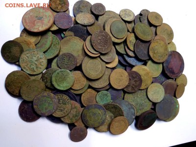 Медные монеты 150шт - 150медь