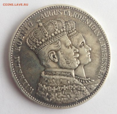 1 талер 1861г. Коронация до 14.02.19г. (22-00 мск) - 9-1.JPG