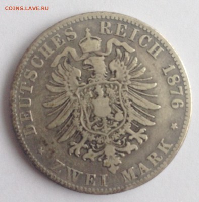 2 марки 1876г. Пруссия (А) до 14.02.19г. (22-00 мск) - 10-2.JPG