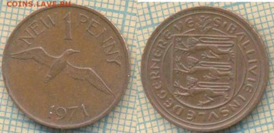 Гернси 1 пенни 1971 г., до 12.02.2019 г. 22.00 по Москве - Гернси 1 пенни 1971  5100