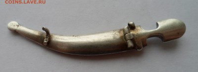 царский серебряный знак "на память" в виде кинжала. 84 проба - SAM_1456.JPG