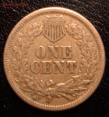 1 цент США 1860, шт. Pointed bust (нечастая), до 15.02 - лот 2-1