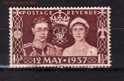 Великобритания 1937 коронация 1м - 683
