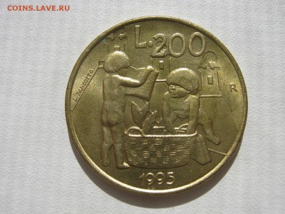 Сан-Марино 200 лир 1995 играющие дети до 22:30 15.02. - IMG_3242