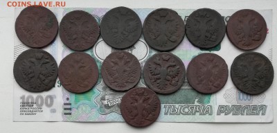 13 монет денга на определение разновидности и оценку. - IMG_20190210_143205