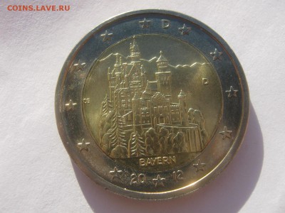 Германия 2 евро 2012 замок Нойшванштайн Бавария D до 15.02 - IMG_6684.JPG
