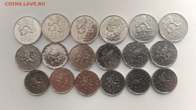Чешские кроны 1993-2009 гг., до 22.00 по мск 16.02.2019 - Чешские кроны 1993-2009 гг.(2)