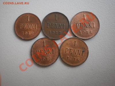 1 пенни 1912,13,14,15,16 (5 шт.) до 13.06 в 20:55 Москвы - P1010555.JPG