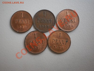 1 пенни 1912,13,14,15,16 (5 шт.) до 13.06 в 20:55 Москвы - P1010556.JPG