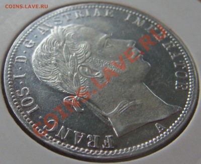 !AU! Ag 1 флорин Австрия 1861 до 10.06.11  22.00 - 2