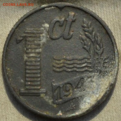 Нидерланды 1 цент 1943. 14. 02. 2019. в 22 - 00. - DSC_0506