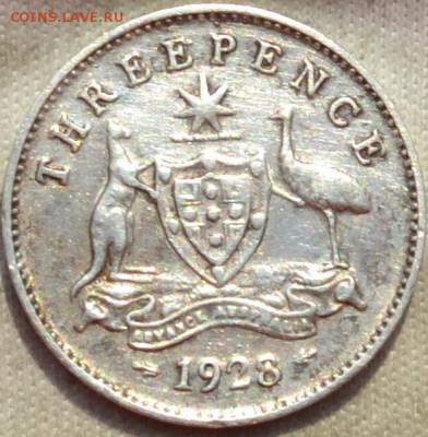 Австралия 3 пенса 1928.14. 02. 2019. в 22 - 00. - DSC_0967