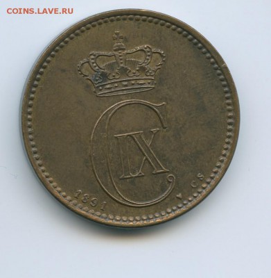 Дания, 5 эре 1891 на оценку - img903
