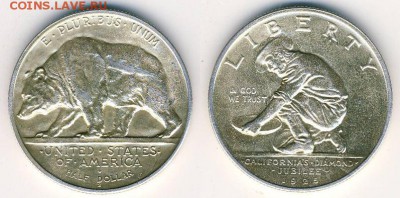 2 доллара 1925 года "60 лет штату Калифорния" - c83793_a