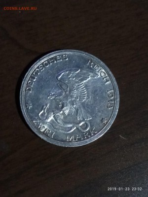2 марки 1913 Германская Империя ТОЛПА до 15.02.19 в 22.00 - P90123-233218