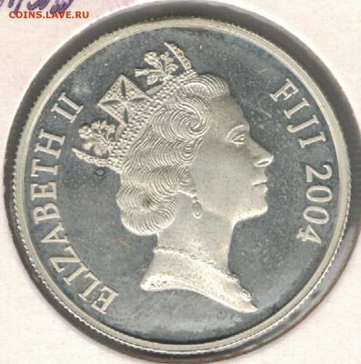 Ag Фиджи 2 доллара 2004 Футбол 19.02.2019 в 22.00 (Е333) - 5-ф