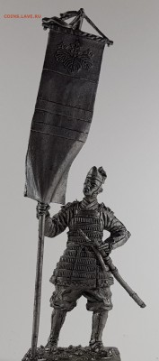 Японский воин-знаменосец, 14 век. EK Castings. - 20190108_192133