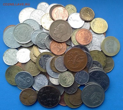 100 монет разных стран (без повторов) до 19.02 - 100 монет 001