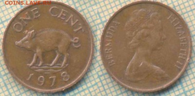 Бермуды 1 цент 1978 г., до 18.02.2019 г. 22.00 по Москве - Бермуды 1 цент 1978  5173
