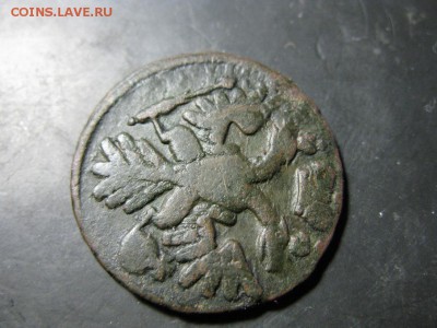 Денга 1738 г. перечекан с копейки Петра I ??? - IMG_1332.JPG