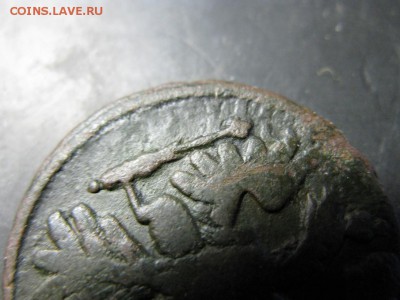 Денга 1738 г. перечекан с копейки Петра I ??? - IMG_1330.JPG